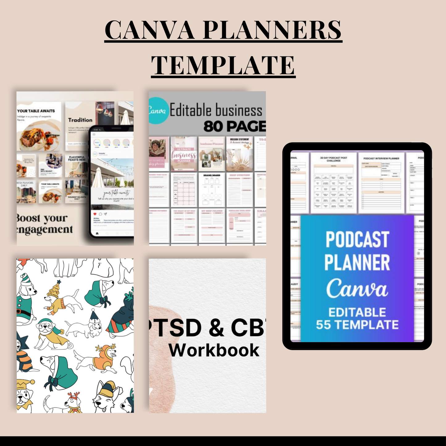 Canva Planners Template