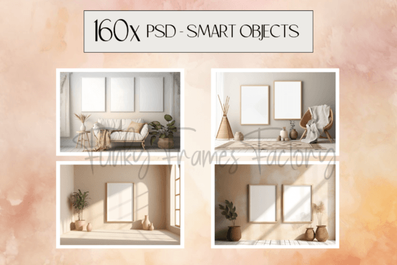 Wall Mockup Bundle – Showcase Your Art in Style!