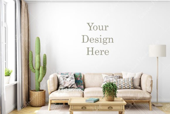 Wall Mockup Bundle – Showcase Your Art in Style!