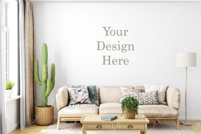 Wall Mockup Bundle – Showcase Your Art in Style!