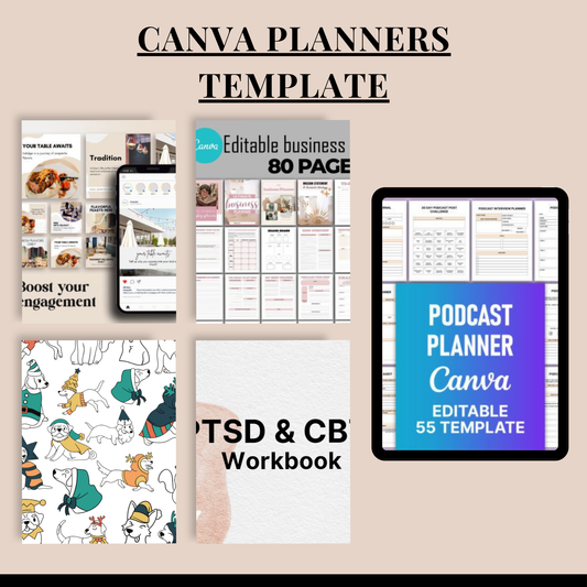 Canva Planners Template