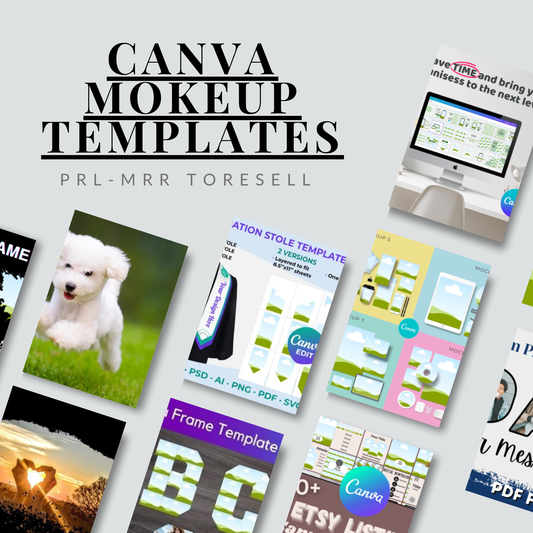 Canva- Mokeup Templates