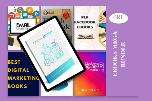 PLR eBooks Mega Bundle – Ready-to-Sell Digital Library!